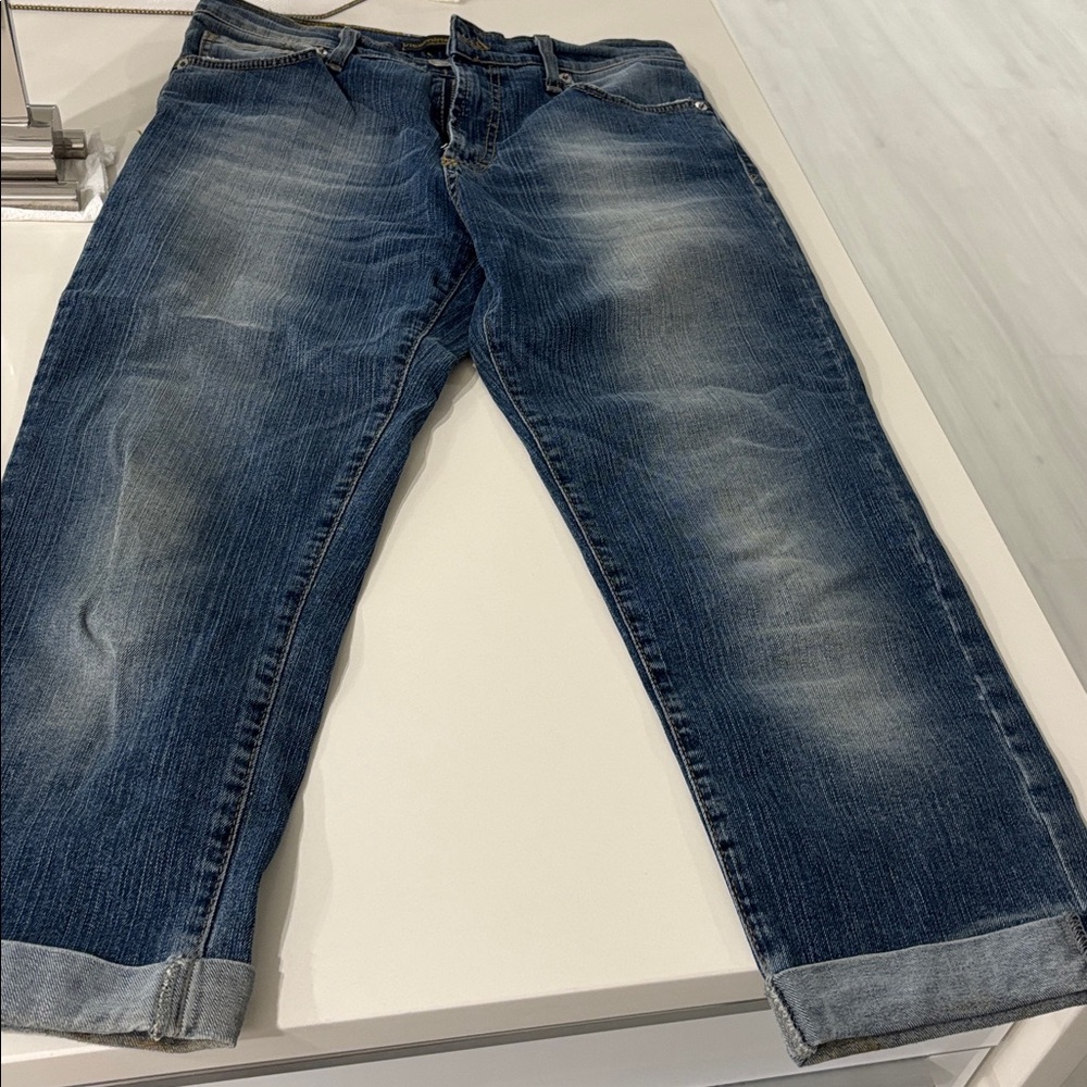 Luxe Blue Denim Jeans